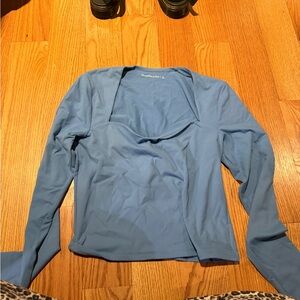Abercrombie & Fitch Navy Long Sleeve Shirt